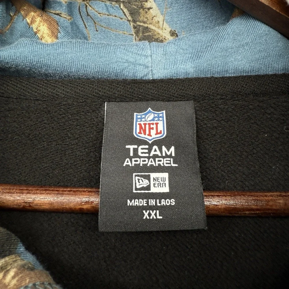 Dallas Cowboys NFL Hoodie Mens XXL Camo Hood Team Apparel Football‎ Sweatshirt - Picture 5 of 11